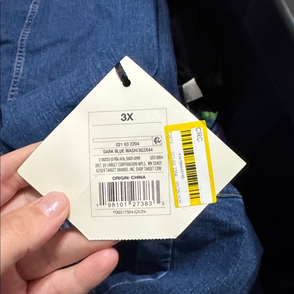 Blue Denim Button-Front Dress - Picture 2 of 2